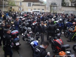 Manif FFMC 89 : 550 motards dans les rues d'Auxerre