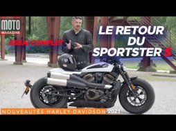L'essai vidéo de la Harley-Davidson 1250 S Sportster (...)
