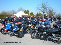 Action VE des Vosges : 250 motos à Epinal (88)