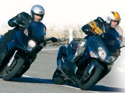 Match Gilera GP 800 / Yamaha T-Max 500 (2008)