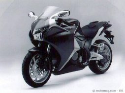 Proto Honda VFR (1200 ?) V4 : premières photos volées Proto Honda VFR (1200 ?) V4 : premières photos (...)