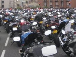 300 motards en mémoire du motard assassiné à Toulouse