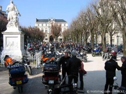 Manif moto du 13 mars : Pau (64)