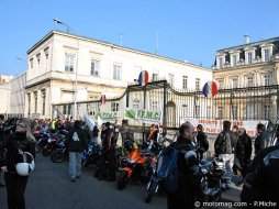 Manif moto du 13 mars : Bourg-en-Bresse (01)