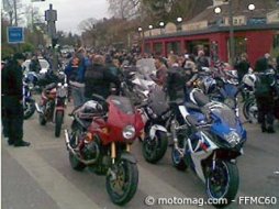 Manif moto du 13 mars : Beauvais (60)