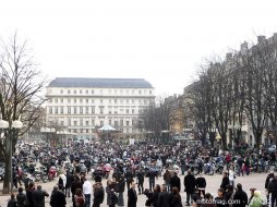 Manif moto 13 mars : Saint-Étienne (42)