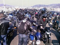 Manif moto 13 mars : Nice (06)