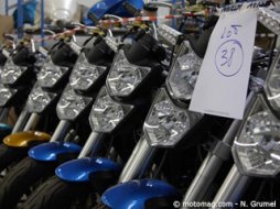 Voxan vendu aux enchères à Issoire dans l'émotion Voxan vendu aux enchères à Issoire dans l'émotion