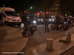 Apéro motard à la Bastille