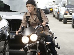 Moto et ciné : Angelina Jolie « Triumph » dans les (...)