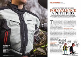 Comparatif d'équipement pour motard : 8 vestes (...)