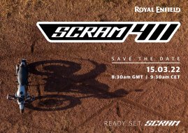 Royal Enfield Scram 411 : la version scrambler de (...)