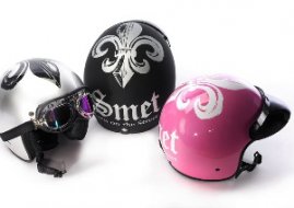 Johnny Halliday : ah que c'est mon casque (...)