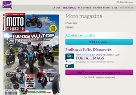 e-Presse : Moto Magazine de juillet-août sur les (...)