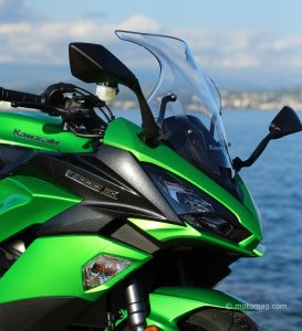 Kawasaki Z 1000 SX : protections rapprochées