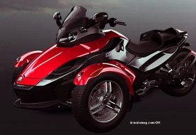 Roadster Can-Am Spyder au rappel