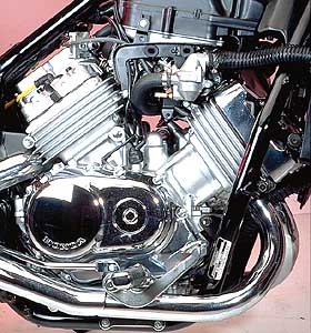 Honda 750 VFC : bloc moteur V4