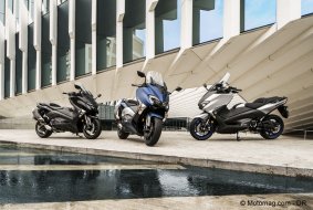 Yamaha TMax, TMax SX et TMax DX pour 2017