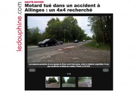 Accident de moto mortel à Allinges (74) : la fuite qui (...)
