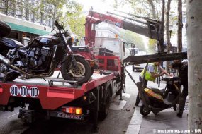 Moto mise en fourrière, les recours Moto mise en fourrière, les recours