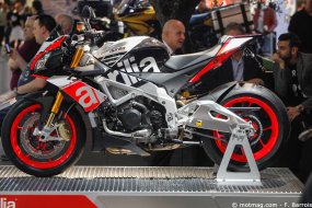 Nouveauté 2015 : Aprilia Tuono V4 1100 RR, toujours (...)