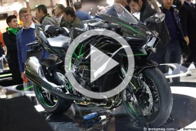 Nouveauté moto 2015 : Kawasaki H2, le missile enfin (...)