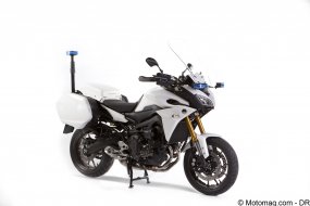Yamaha présentait la MT-09 Tracer police au salon (...)