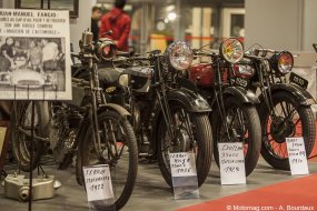 Les motos anciennes du salon Rétromobile 2016 en (...)