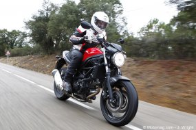 Essai Suzuki SV 650 2016 : efficace mais sans audace (...)