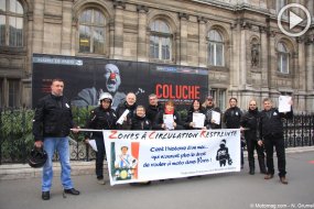 Interdictions de circulation : la FFMC Paris tracte (...)