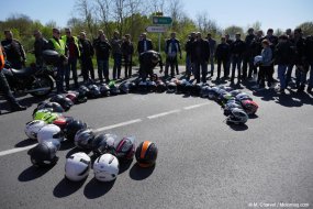 Colère des motards contre les points noirs autour de (...)
