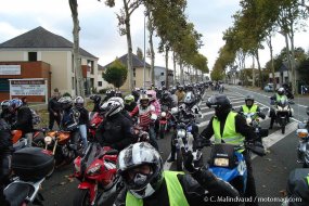 FFMC 49 : 700 casques manifestent à Angers