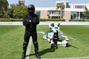 La police de Dubaï va se mettre à la moto volante