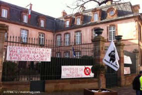 Le froid ne freine pas le combat de la FFMC de (...)