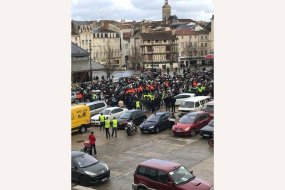 La FFMC79 mobilise à Niort malgré la grêle