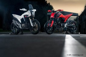 Le bureau de style Honda imagine de beaux concepts autour de la moto CB 125 (...) Le bureau de style Honda imagine de beaux concepts (...)