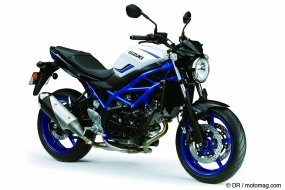 Suzuki rend son SV 650 plus mordant en 2019