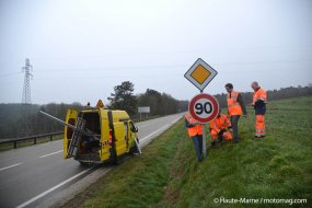 La Haute-Marne repasse à 90 km/h