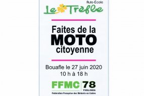 Faites de la moto citoyenne à Bouafle (Yvelines)