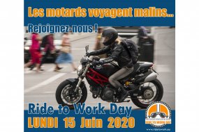 "Ride to Work" : allons bosser à moto ce lundi (...)