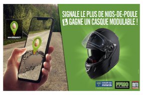 Signalez des nids-de-poule et gagnez un casque Dexter (...)