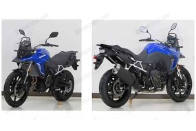 Une Suzuki V-Strom 800 standard à l'approche (...)