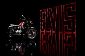 Triumph Bonneville T120 : l'édition Elvis Presley (...)