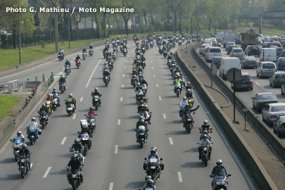 Manifs moto : des milliers de motards motivés