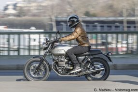 Essai Moto Guzzi V7 II Stone : plaisir de rouler