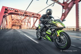 Nouveauté Kawasaki 2017 : la séduisante Ninja 650