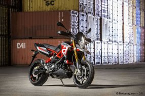 Aprilia Dorsoduro 900, la dernière hypermotard