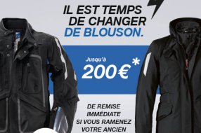 BMW propose jusqu'à 200 € de remise sur ses blousons BMW propose jusqu'à 200 € de remise sur ses (...)