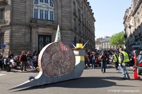 Manifestation de la FFMC87 (Haute-Vienne) pour une (...)