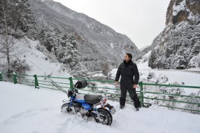 Ma première hivernale moto : vers les Marmottes de (...)